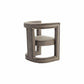 Modrest Kendra - Modern Grey Fabric Accent Chair-5