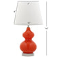 Safavieh Eva Double Mini Table Lamp - Orange | Table Lamps | Modishstore - 3
