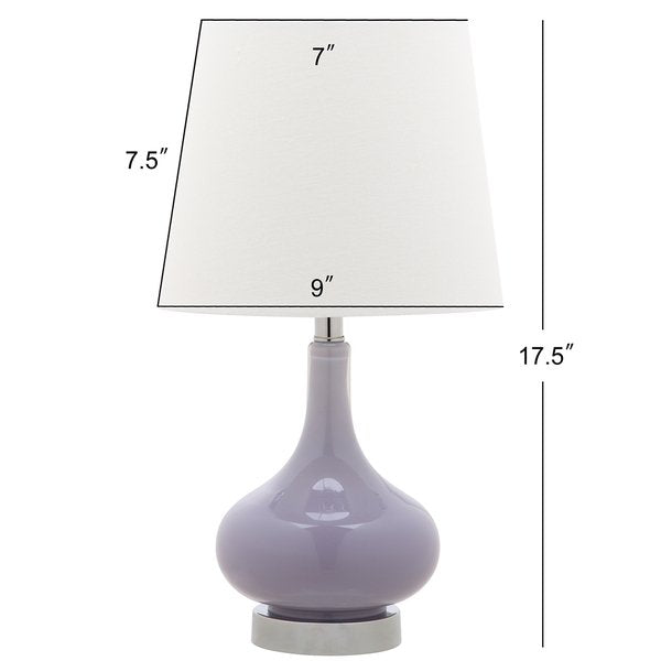 Safavieh Amy Mini Table Lamp - Purple | Table Lamps | Modishstore - 3