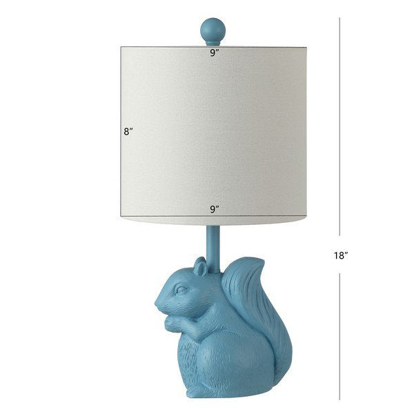 Safavieh Sunny Squirrel Lamp - Blue | Table Lamps | Modishstore - 3