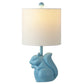 Safavieh Sunny Squirrel Lamp - Blue | Table Lamps | Modishstore - 2