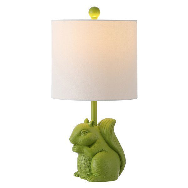 Safavieh Sunny Squirrel Lamp - Green | Table Lamps | Modishstore - 2