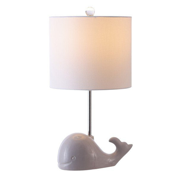 Safavieh Walter Whale Lamp - Grey | Table Lamps | Modishstore - 2