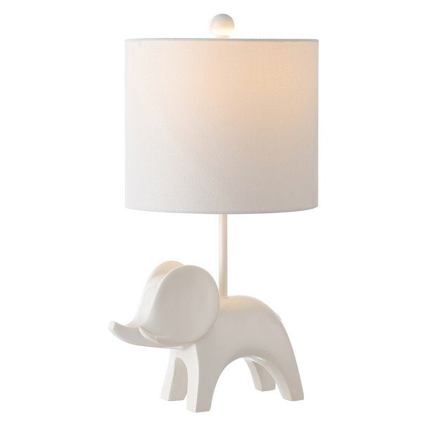 Safavieh Ellie Elephant Lamp - White | Table Lamps | Modishstore - 2