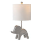 Safavieh Ellie Elephant Lamp - Grey | Table Lamps | Modishstore - 2