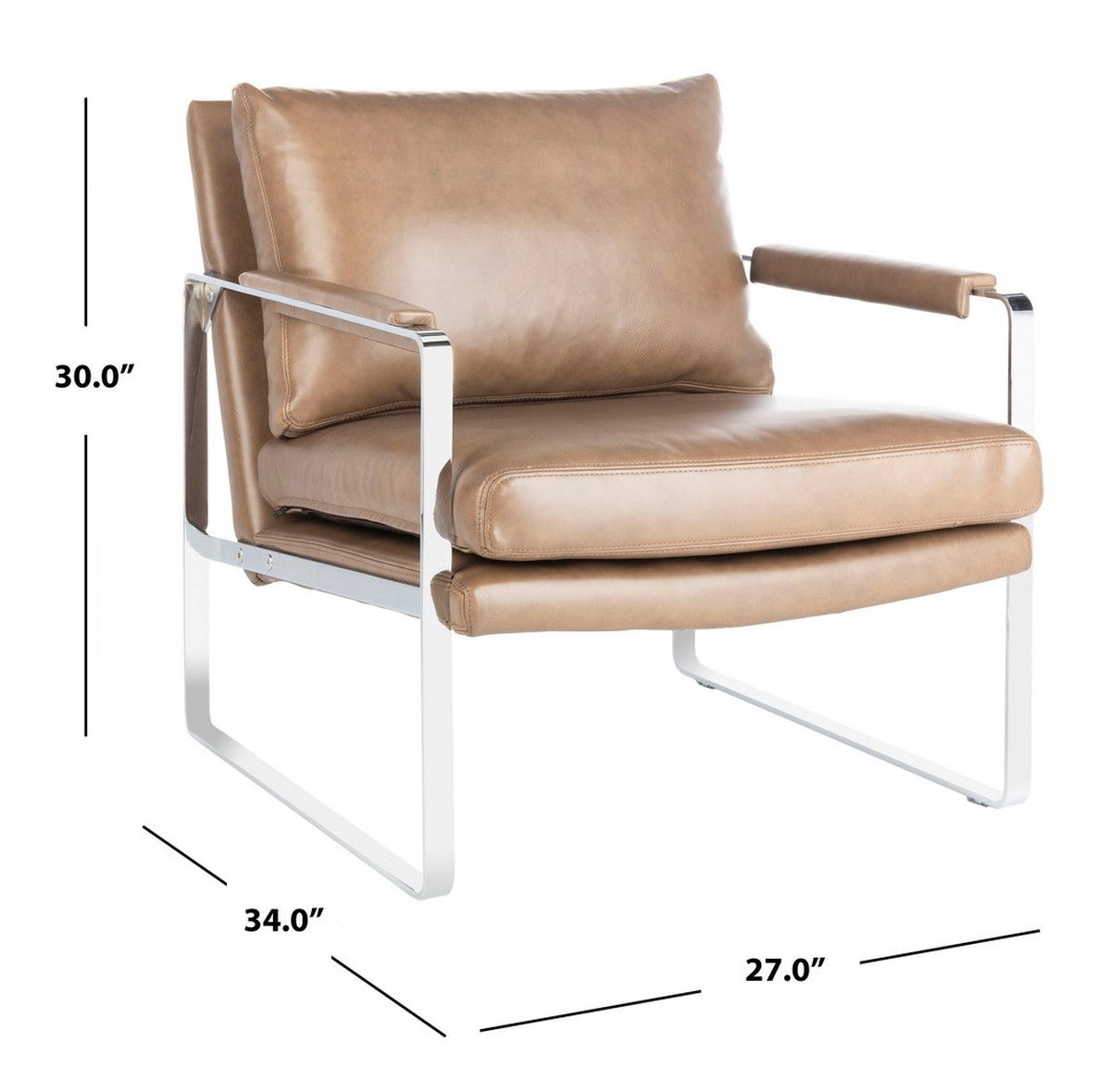 Safavieh Esposito Metal Accent Chair | Accent Chairs | Modishstore - 2