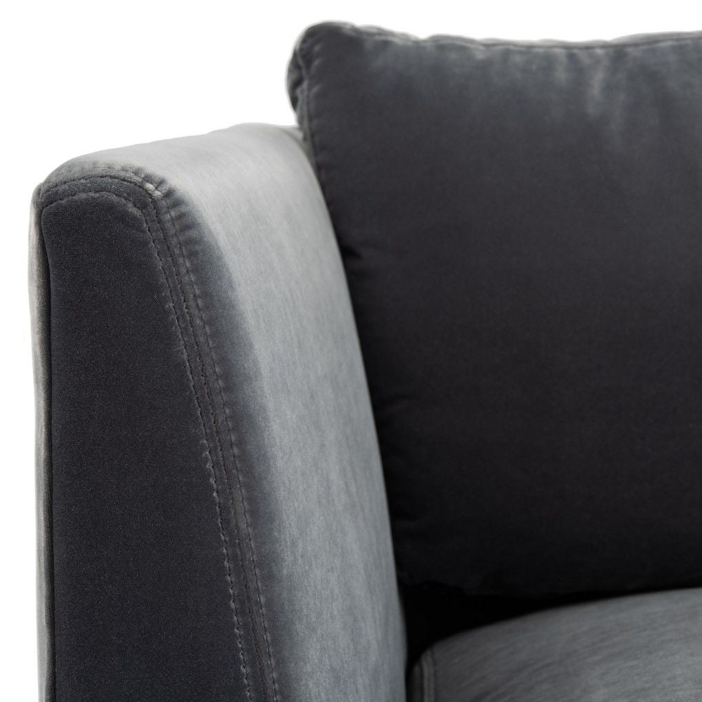 Safavieh Bianchi Sectional Sofa - Dark Gray | Sectional | Modishstore - 3