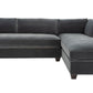 Safavieh Bianchi Sectional Sofa - Dark Gray | Sectional | Modishstore - 2