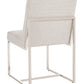 Safavieh Lombardi Chrome Dining Chair | Dining Chairs | Modishstore - 3