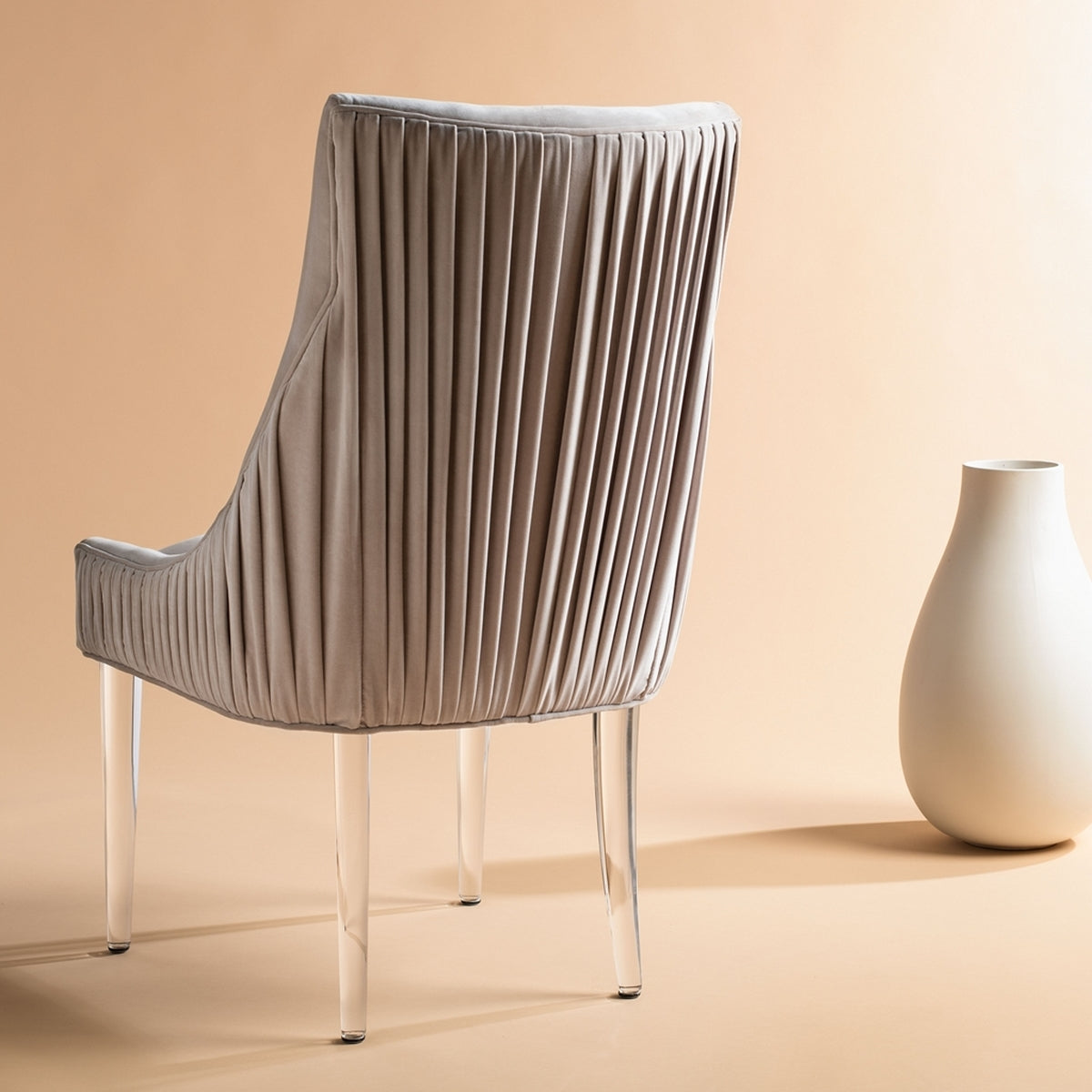 Safavieh Deluca Acrylic Leg Dining Chair | Dining Chairs | Modishstore - 7