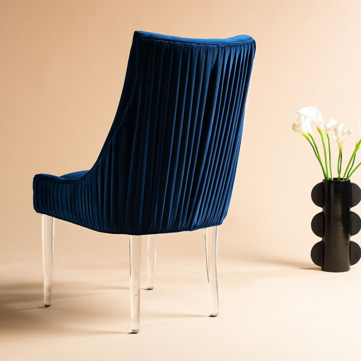 Safavieh Deluca Acrylic Leg Dining Chair | Dining Chairs | Modishstore - 12
