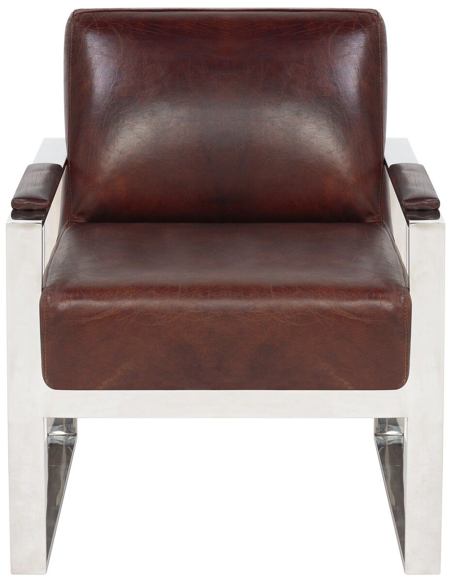 Safavieh Parkgate Occassional Chair - Brown | Accent Chairs | Modishstore - 2