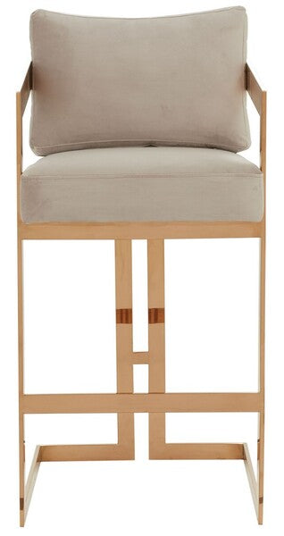 Safavieh Taraji Barstool - Almond | Bar Stools | Modishstore