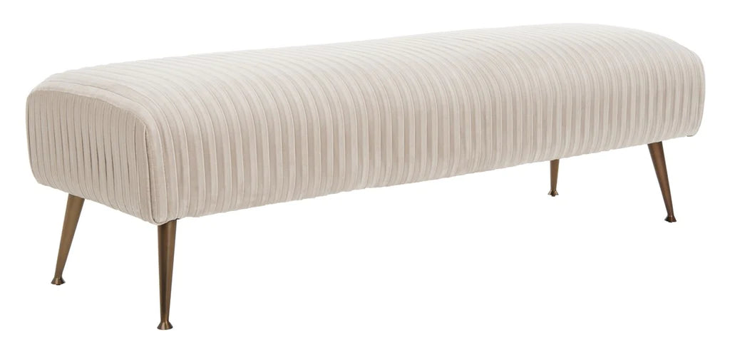 Safavieh Salome Bench - Almond | Benches | Modishstore - 7