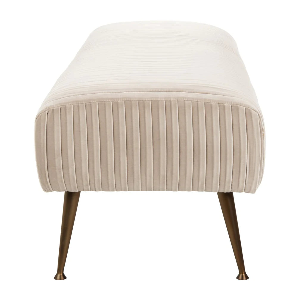 Safavieh Salome Bench - Almond | Benches | Modishstore - 6