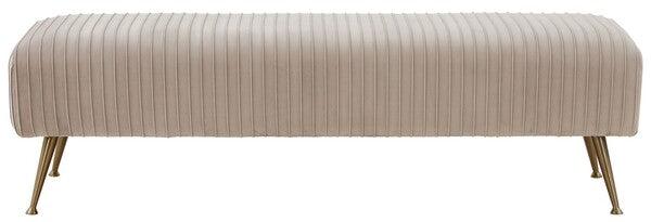 Safavieh Salome Bench - Almond | Benches | Modishstore - 2