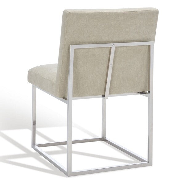 Safavieh Jenette Dining Chair - Taupe | Dining Chairs | Modishstore - 5