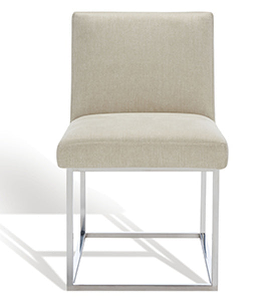 Safavieh Jenette Dining Chair - Taupe | Dining Chairs | Modishstore - 2