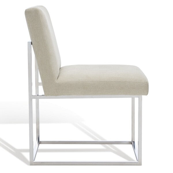 Safavieh Jenette Dining Chair - Taupe | Dining Chairs | Modishstore - 4