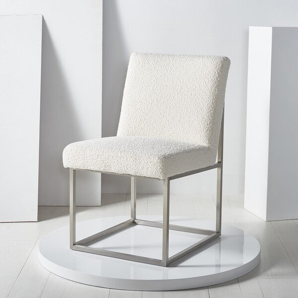 Safavieh Jenette Dining Chair - Ivory | Dining Chairs | Modishstore