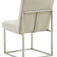 Safavieh Jenette Dining Chair - Taupe and Silver | Dining Chairs | Modishstore - 5