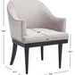 Safavieh Maynard Velvet Arm Chair | Armchairs | Modishstore - 4