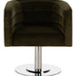 Safavieh Marie Velvet Swivel Tub Chair - Olive | Accent Chairs | Modishstore - 2