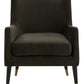 Safavieh Sicily Velvet Arm Chair - Shale | Accent Chairs | Modishstore - 2
