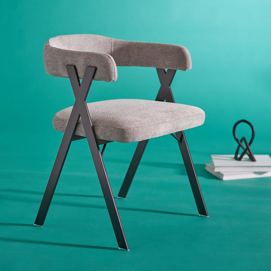 Safavieh Izzy Chenille Dining Chair | Dining Chairs | Modishstore