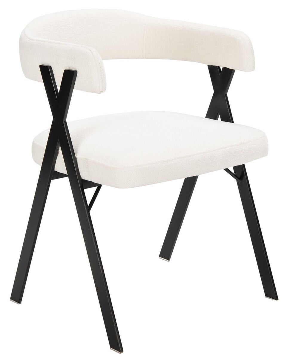 Safavieh Izzy Chenille Dining Chair | Dining Chairs | Modishstore - 8