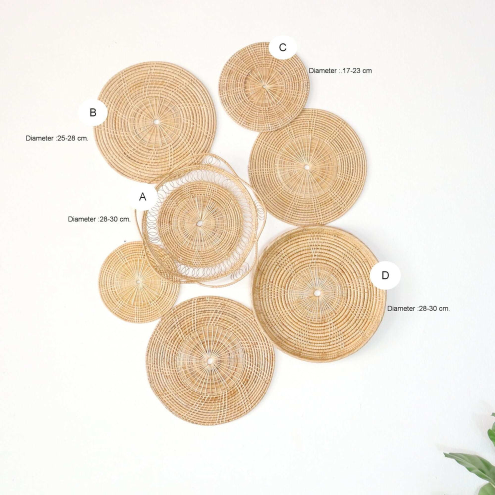 La Mi Ta - Rattan Wall Decor By Thaihome | Wall Decor | Modishstore - 2