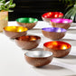 Tozai Home Shimmering Foil Lacquered Coconut Bowl - Set Of 16 | Decorative Bowls | Modishstore - 1
