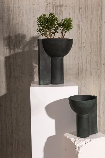 Levine Compote By Accent Decor | Planters, Troughs & Cachepots | Modishstore - 1