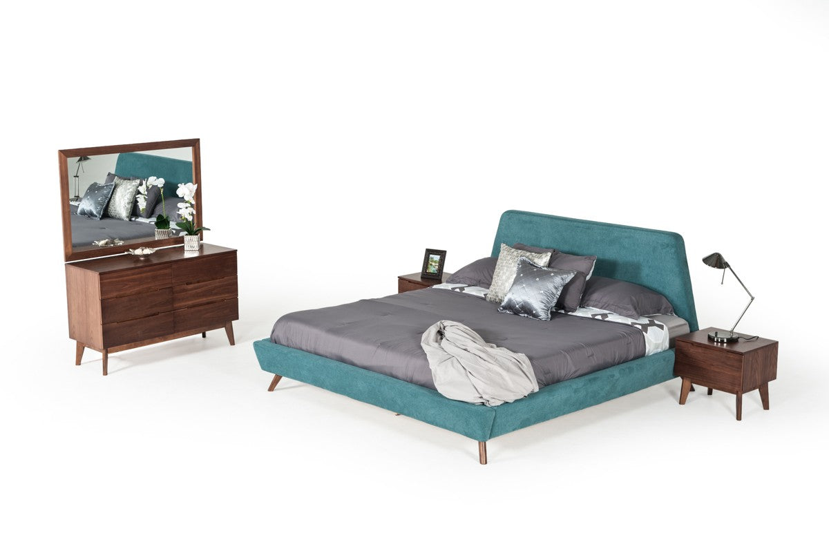 Vig Furniture Modrest Lewis Mid-Century Modern Walnut Dresser | Modishstore | Dressers-3