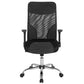 Milford High Back Ergonomic Office Chair With Contemporary Mesh Design In Black And White By Flash Furniture | Office Chairs | Modishstore - 4