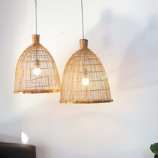 Darin - Bamboo Pendant Light (48-54Cm) By Thaihome | Pendant Lamps | Modishstore