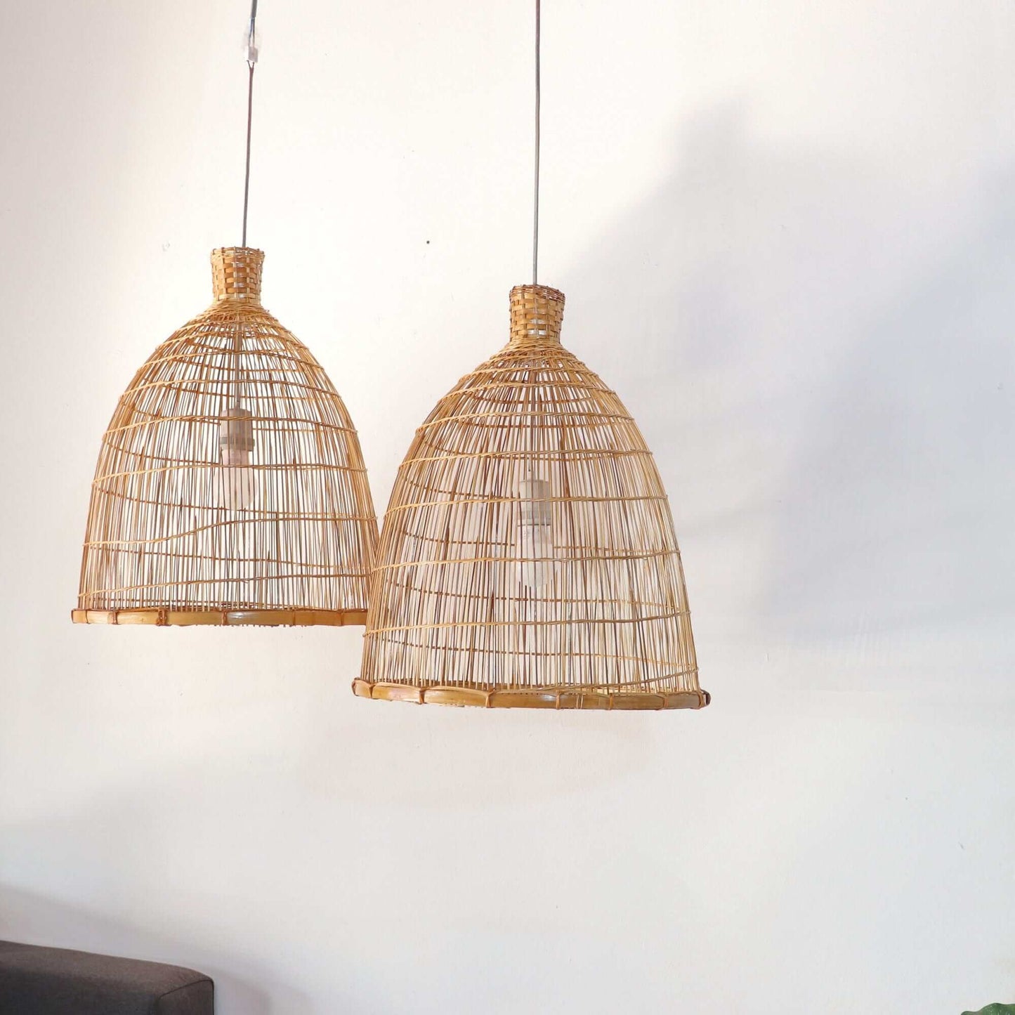 Darin - Bamboo Pendant Light (48-54Cm) By Thaihome | Pendant Lamps | Modishstore - 3