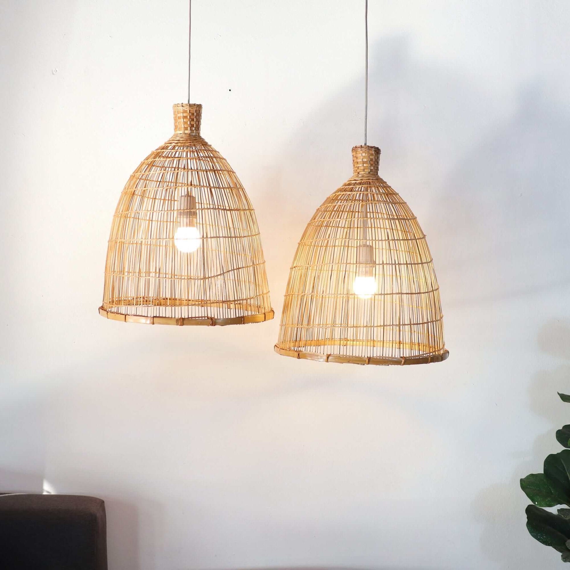 Darin - Bamboo Pendant Light (48-54Cm) By Thaihome | Pendant Lamps | Modishstore - 6