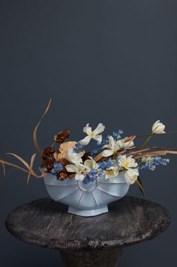 Limassol Boat Shaped White Glazed Ceramic Planter/ bowl By Accent Decor | Decorative Bowls | Modishstore - 5