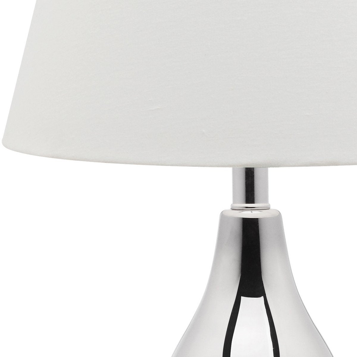 Safavieh Cybil 26-Inch H Double Gourd Lamp (Set Of 2) Set Of 2 - Silver | Table Lamps | Modishstore - 3