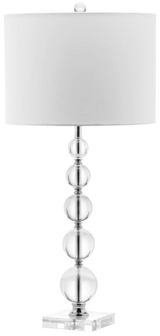 Safavieh Liam Stacked Crystal Ball Lamp | Table Lamps |  Modishstore 
