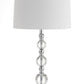 Safavieh Maeve 28-Inch H Crystal Ball Lamp Set Of 2 - Clear | Table Lamps | Modishstore - 2