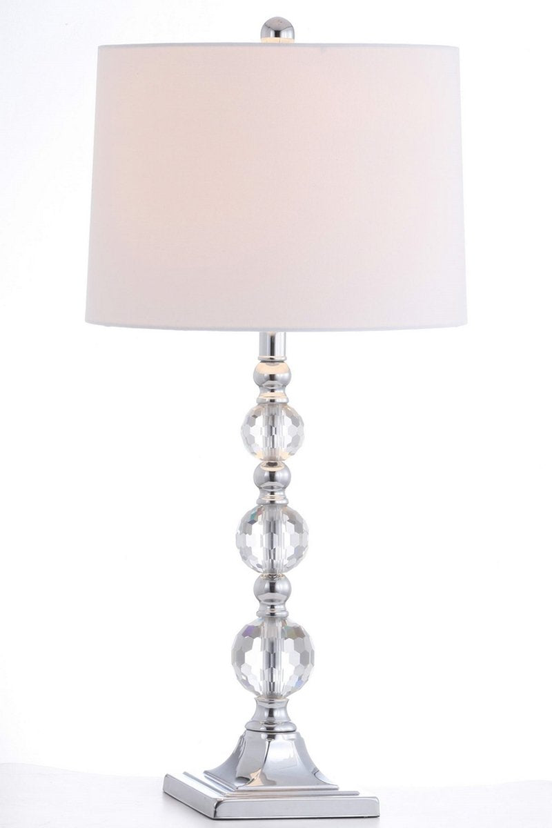 Safavieh Maeve 28-Inch H Crystal Ball Lamp Set Of 2 - Clear | Table Lamps | Modishstore - 3