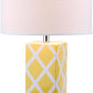 Safavieh Garden 27-Inch H Lattice Table Lamp - Yellow | Table Lamps | Modishstore - 3