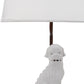 Safavieh Foo 28.5-Inch H Dog Table Lamp Set Of 2 - White | Table Lamps | Modishstore - 3