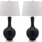 Safavieh Blanche 32-Inch H Gourd Lamp Set Of 2 - Navy | Table Lamps | Modishstore - 2