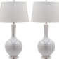 Safavieh Blanche 32-Inch H Gourd Lamp Set Of 2 - White | Table Lamps | Modishstore - 2