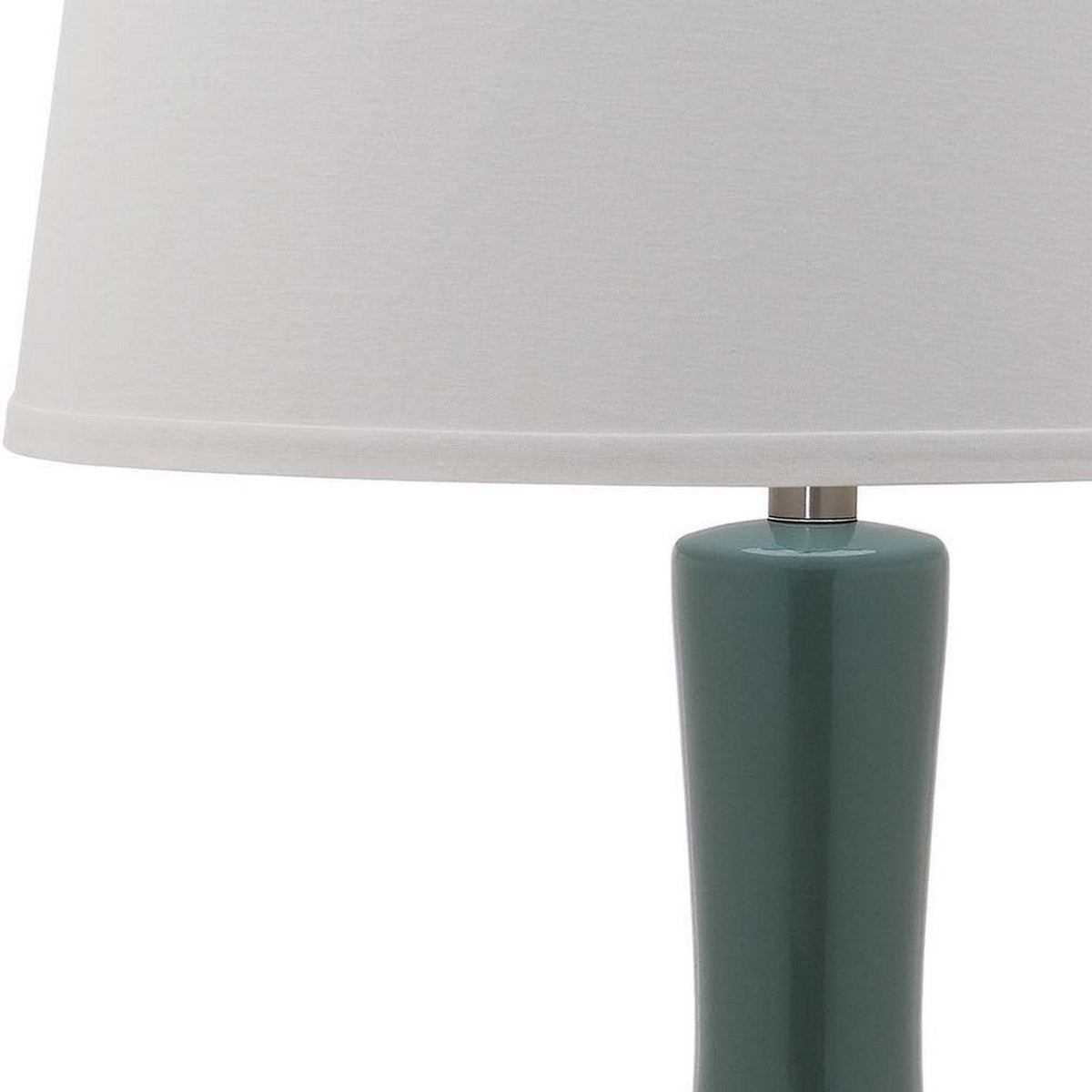 Safavieh Blanche 32-Inch H Gourd Lamp Set Of 2 - Teal | Table Lamps | Modishstore - 3