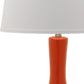 Safavieh Blanche 32-Inch H Gourd Lamp Set Of 2 - Orange | Table Lamps | Modishstore - 3