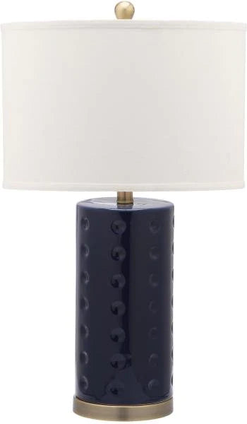 Safavieh Roxanne 26-Inch H Table Lamp Set Of 2 - Navy | Table Lamps | Modishstore - 4